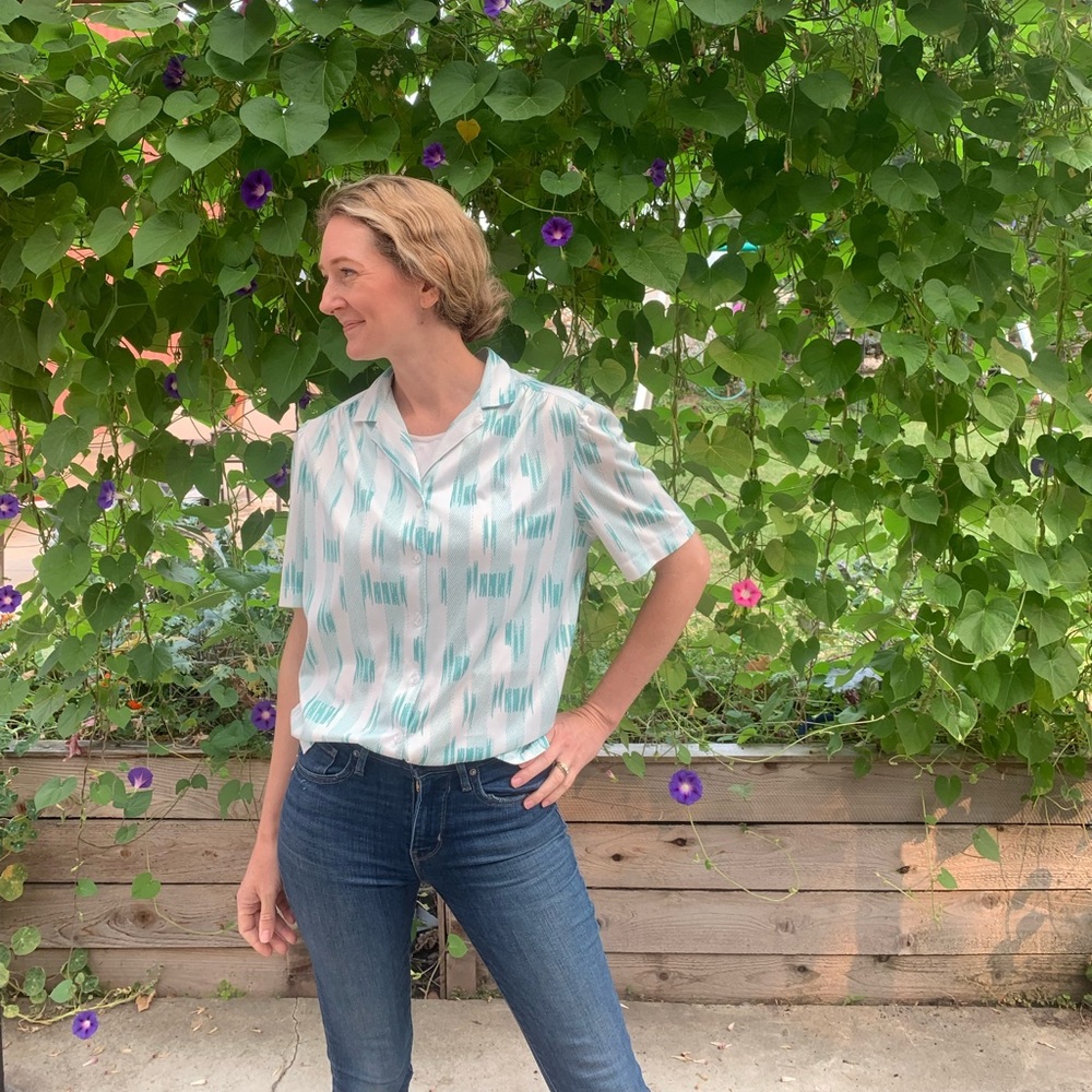 70s 80s Graff Californiaware Blouse